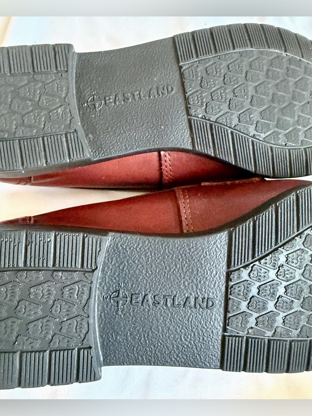 Eastland Leather Penny Loafers Mahogany Brown Size 8 - Picture 9 of 10